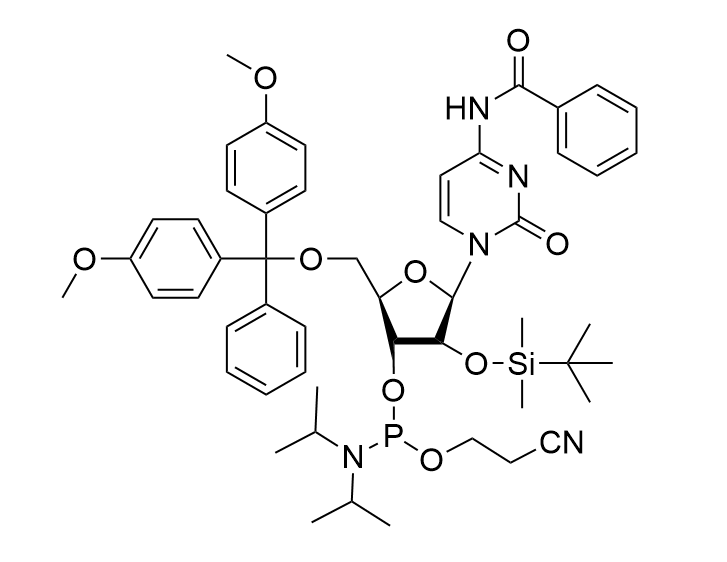 5'-DMT-2'-TBDMS-N4-Bz-rC Phosphoramidite